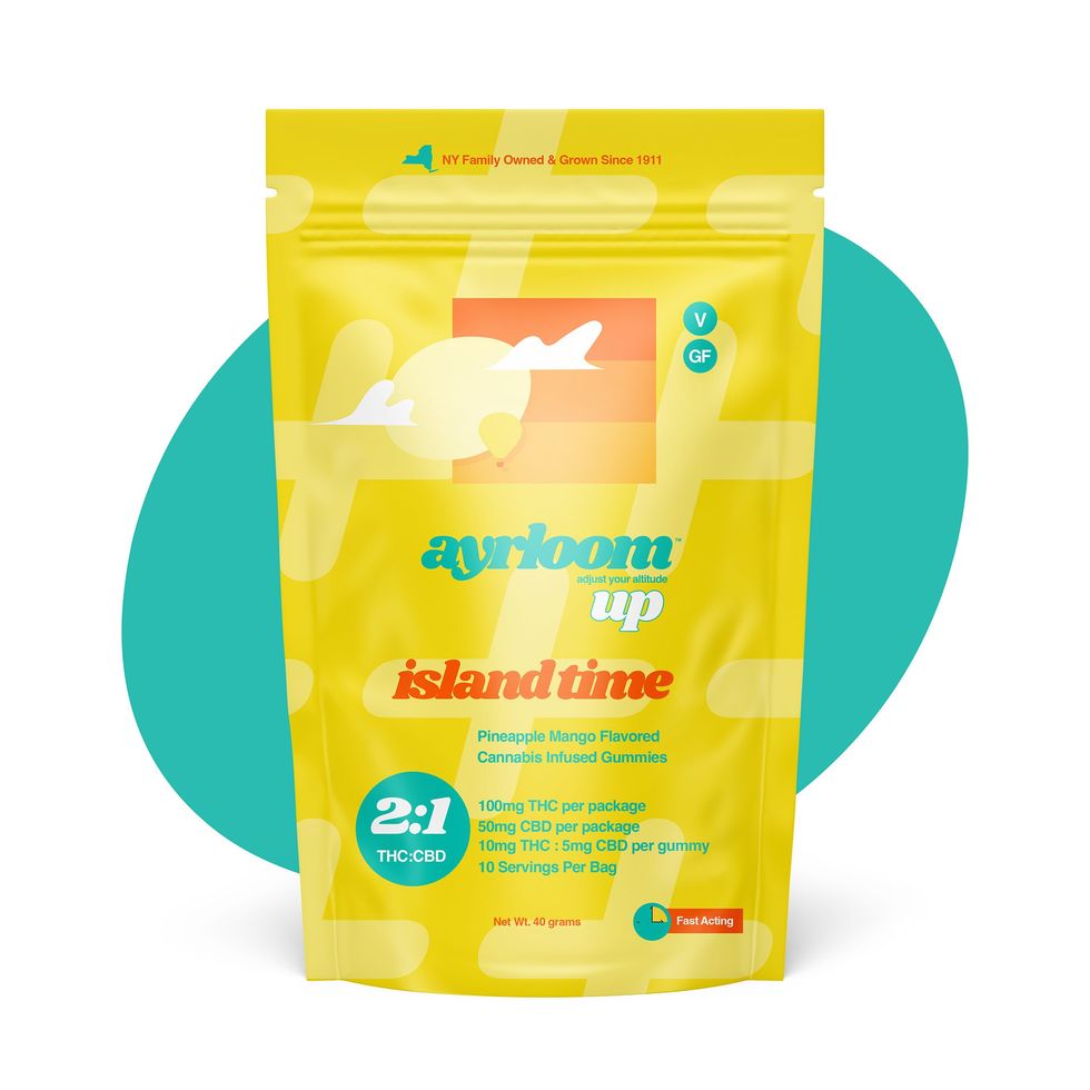 Ayrloom Pineapple Mango Flavored Cannabis Infused Edible Gummies