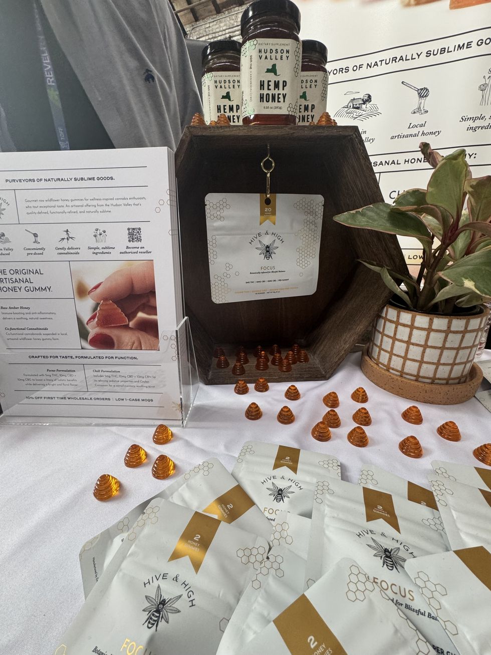 exhibitor at Revelry Buyers Club selling their wares