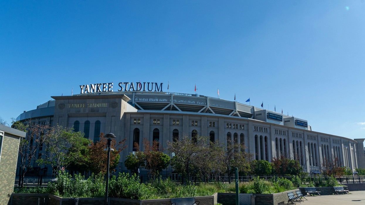 exterior image of Yankee Stadium; home of the New York Yankees MLB team