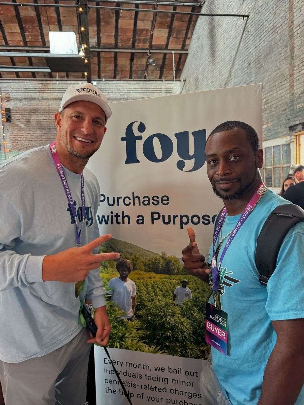 Gronk at the Revelry Buyers Club