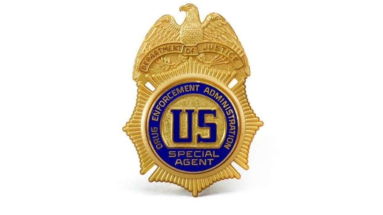image of Drug Enforcement Agency Special Agent Badge