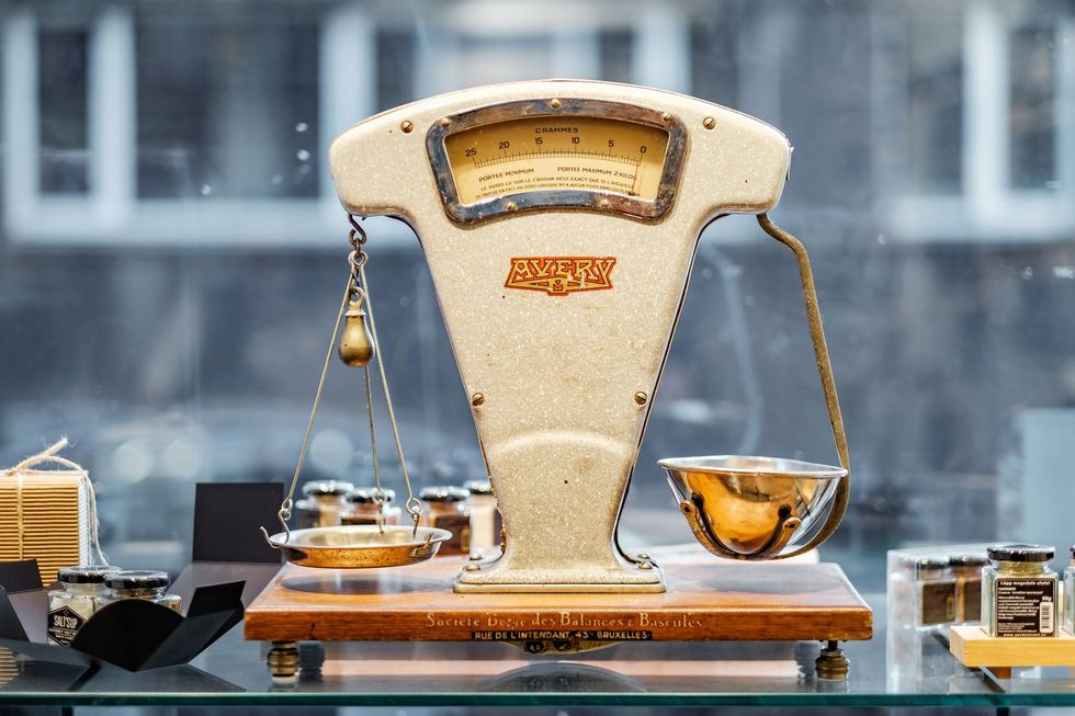 image of scale to weigh ingredients