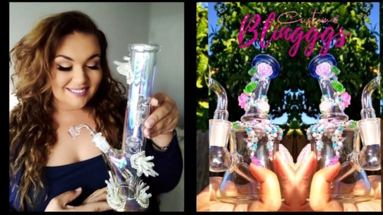Meet Samantha Catt, Bedazzler of Bongs