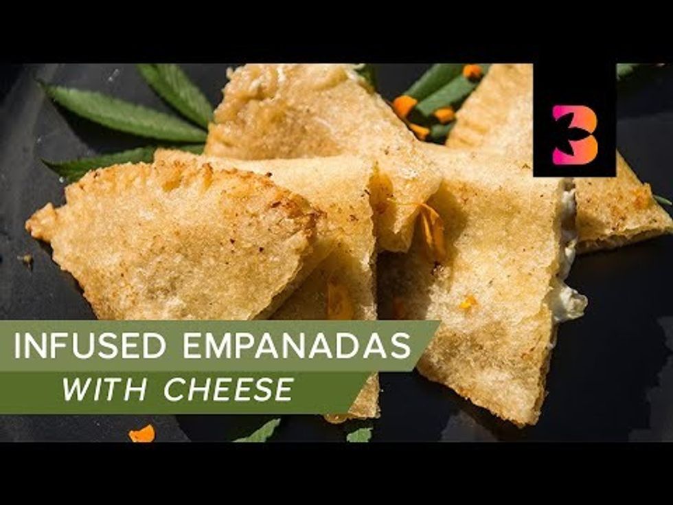 Infused Empanada con Queso | Cooking with Cannabis | presented by The Bluntness