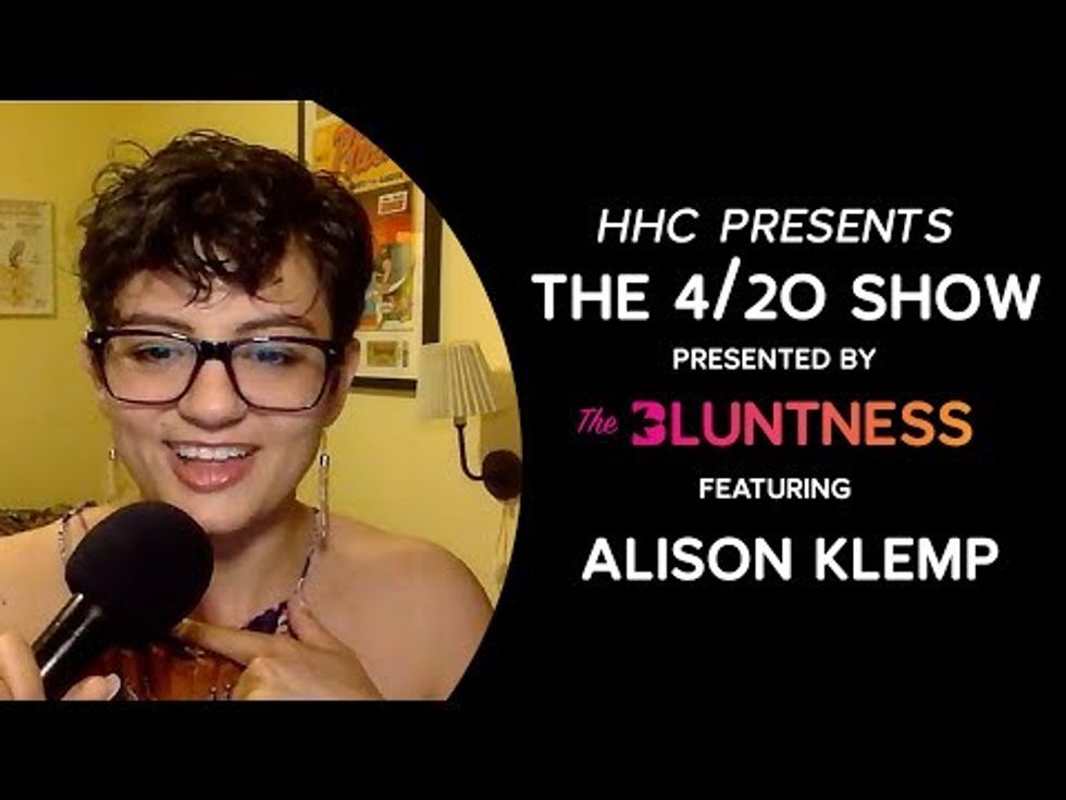 Alison Klemp in The 420 Comedy Show | Sponsored by The Bluntness