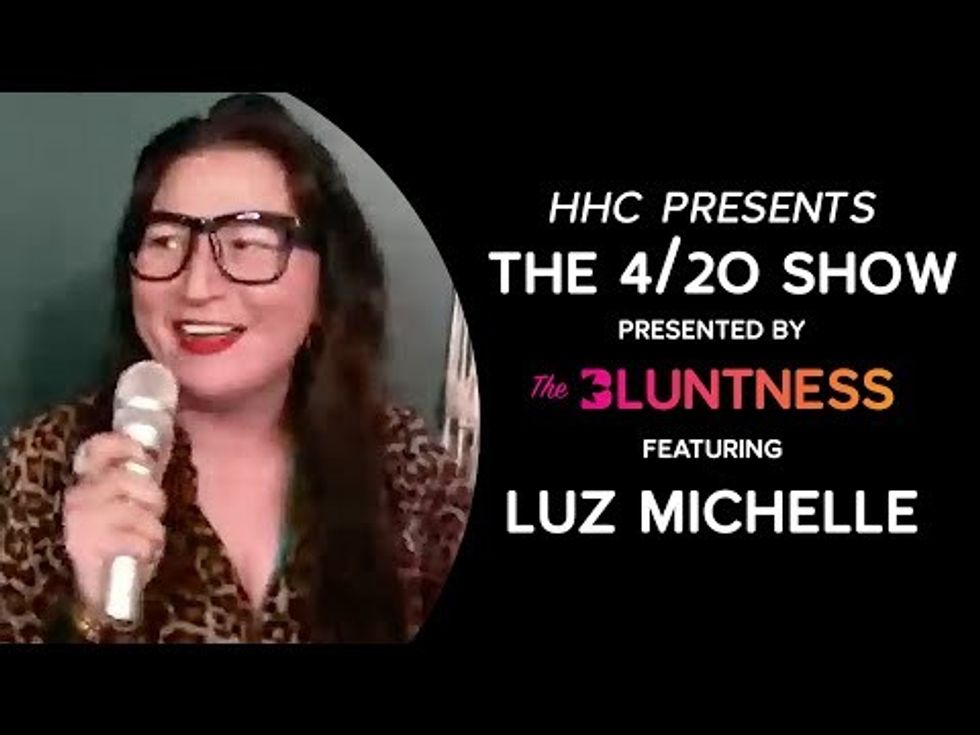 Luz Michelle in The 420 Comedy Show | Sponsored by The Bluntness