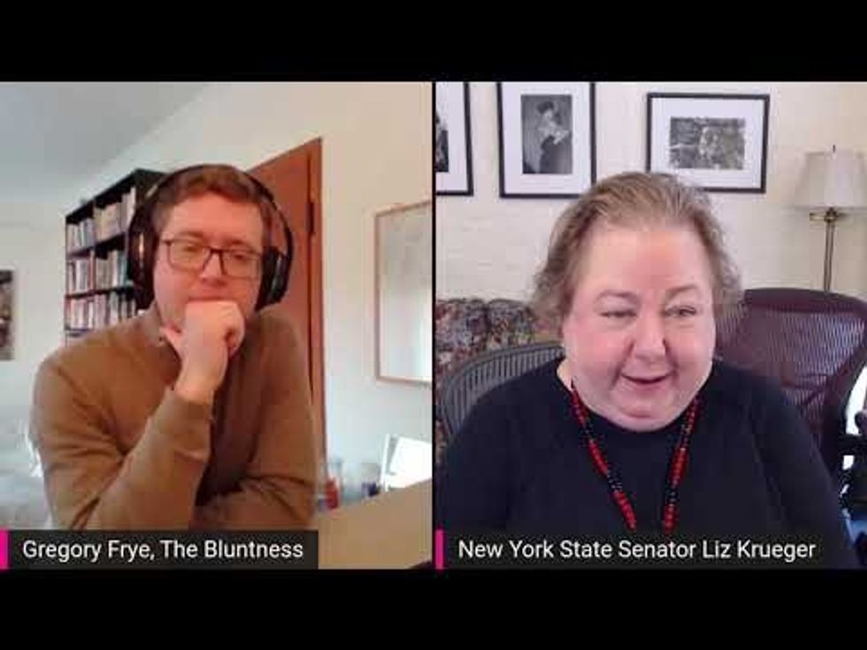 Full Interview with Senator Liz Krueger | The Edge Presented by The Bluntness