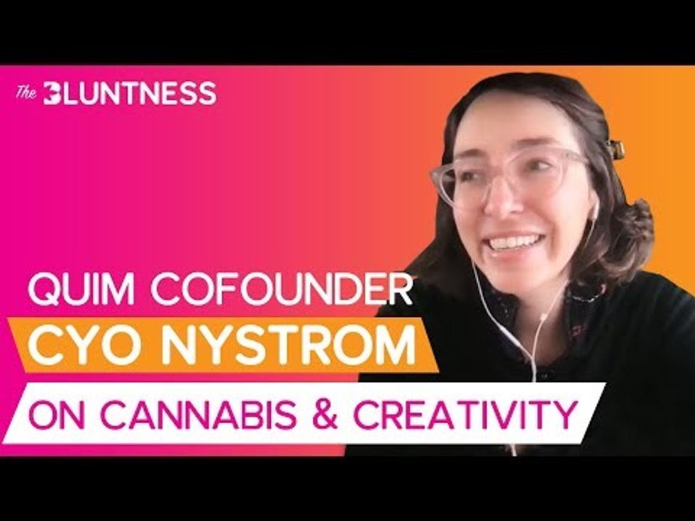 Quim Cofounder Cyo Nystrom on Cannabis & Creativity | The Edge