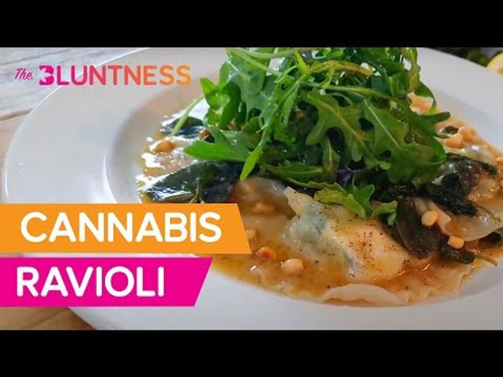 Wild Nettles Canna-infused Ravioli | Cooking with Cannabis (MADE EASY)