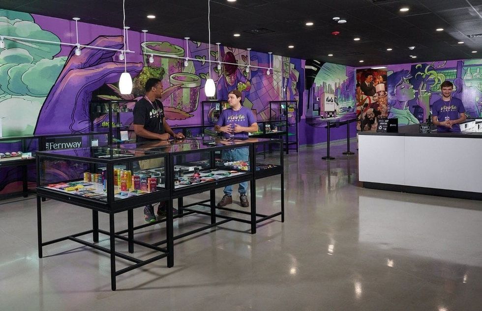 interior image of Nuna Harvest dispensary in Mount Vernon, NY