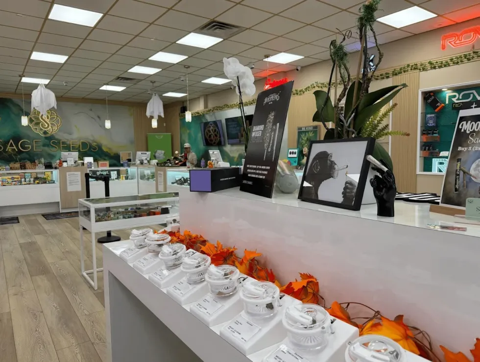 interior image of Sage Seeds Dispensary in Bellerose, Queens in NY