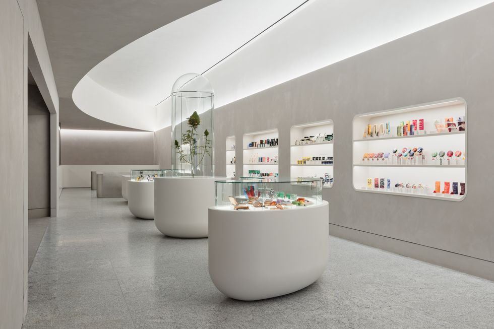 Interior image of Travel Agency's new SoHo dispensary