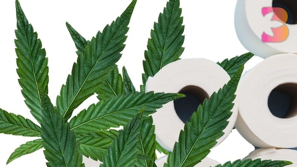 Just like toilet paper, weed is flying off the shelves.