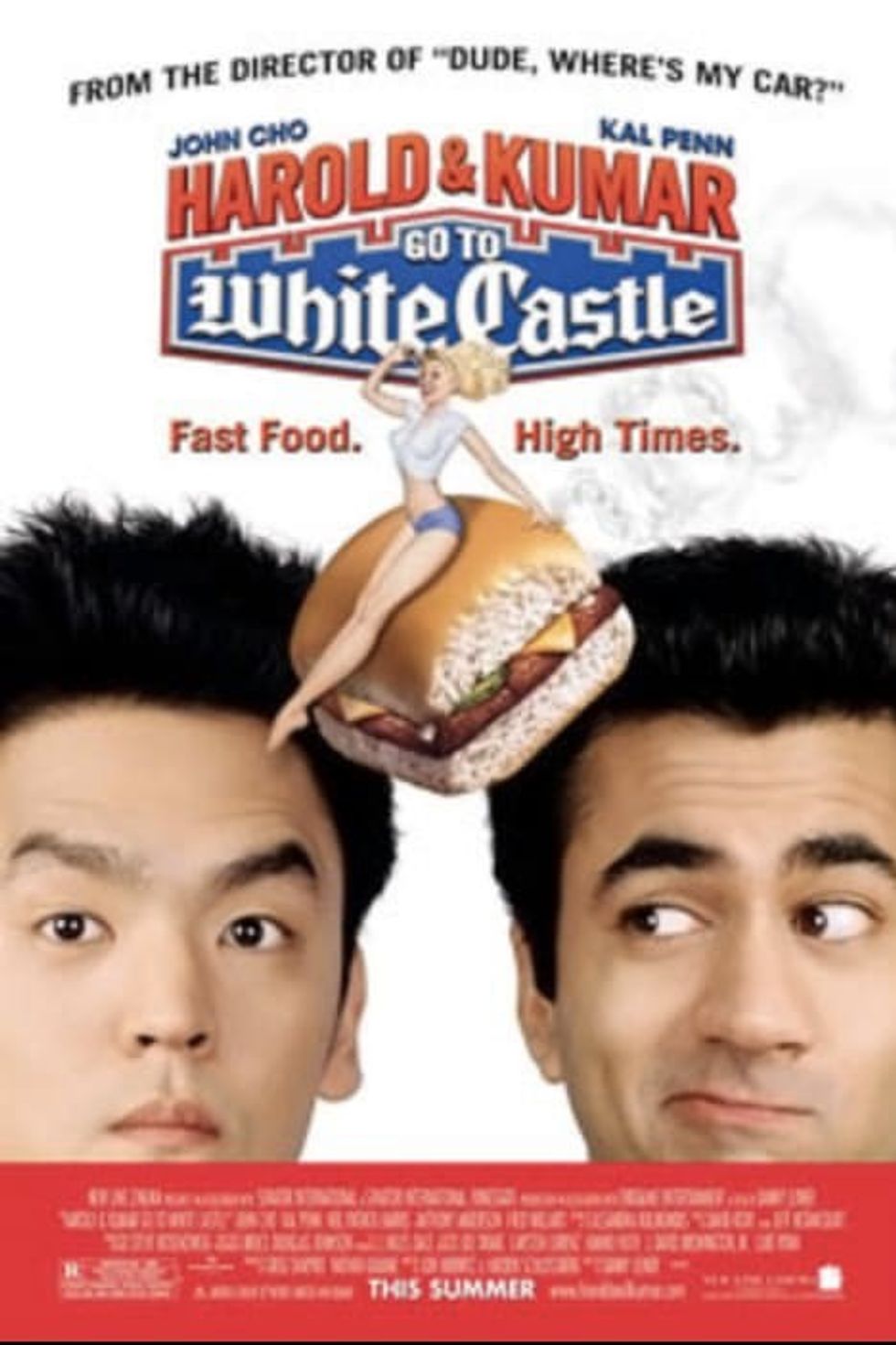 Movie poster for Harold & Kumar Go To White Castle