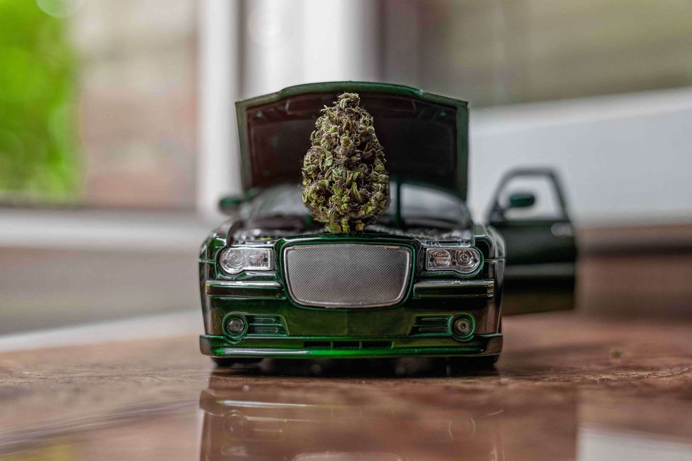 Smoking up in the car can be fun ... just don't plan on driving anywhere afterwards.