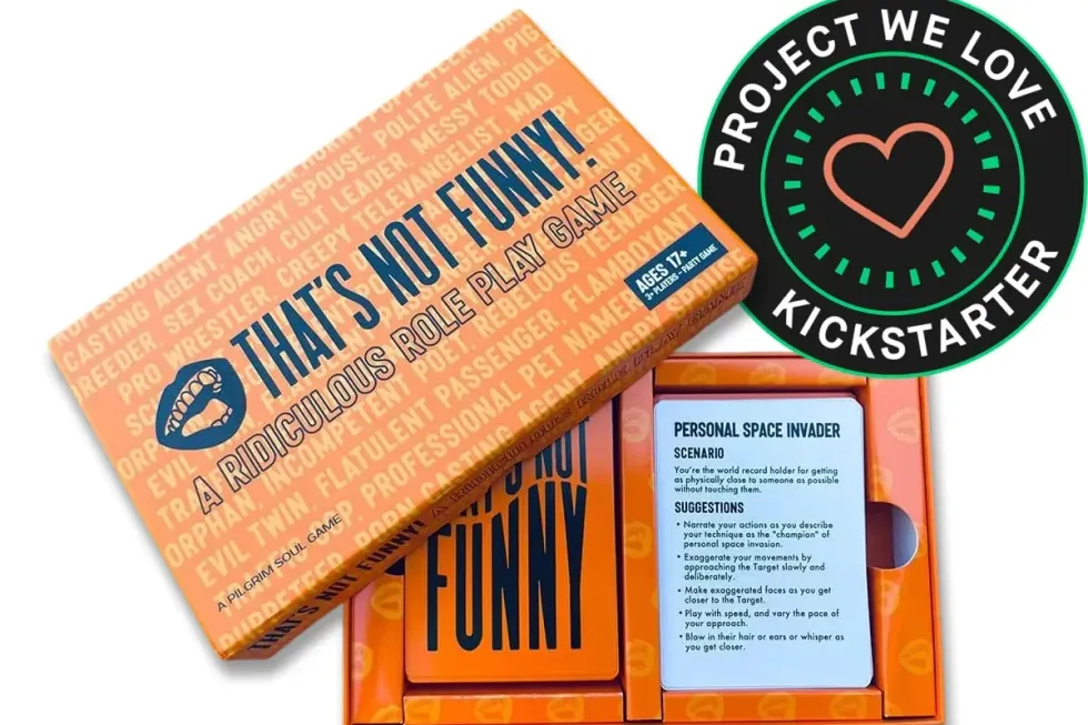 That's Not Funny, a card game from Pilgrim Soul Cannabis - The Bluntness