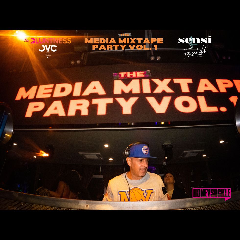 The Media Mixtape Party Vol. 1 - featuring Tony Touch - produced by The Bluntness, JVC, Farechild and Sensi Magazine.
